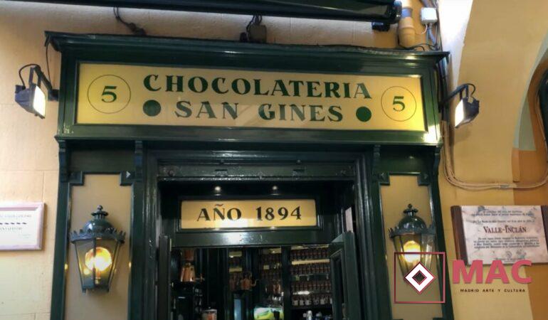 Chocolatería San Ginés, en Madrid
