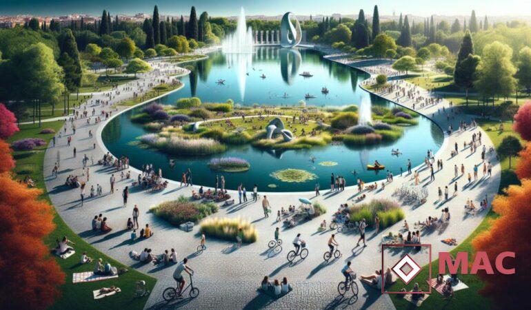 El Parque Juan Carlos I en Madrid