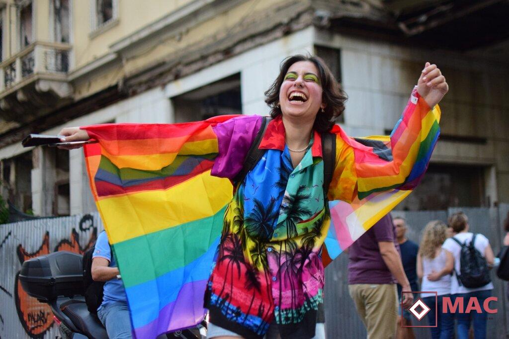 Desfile del Orgullo, en Madrid