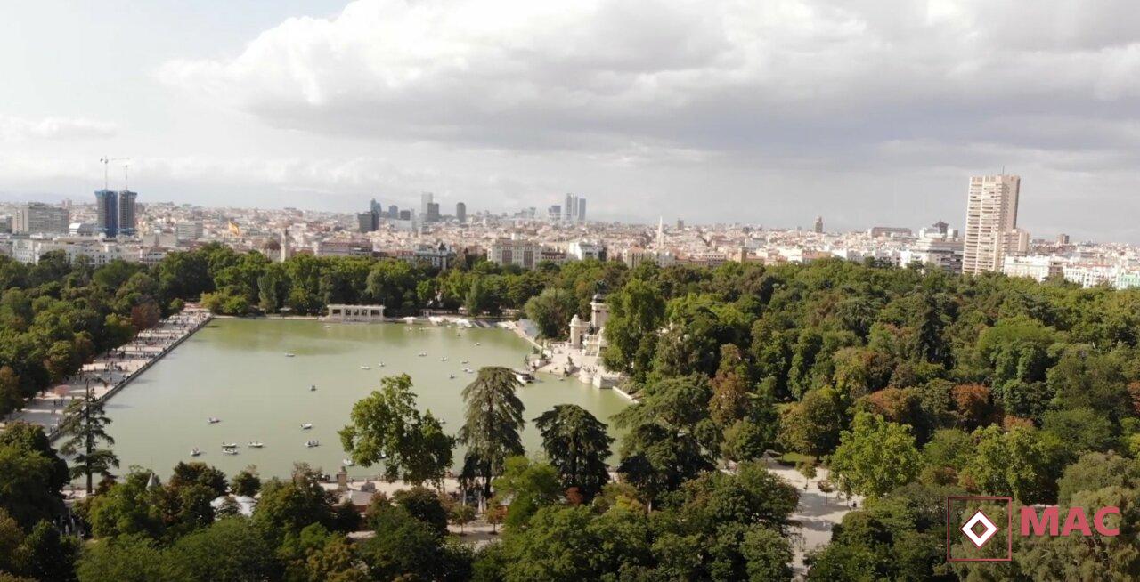Parque del Retiro y Palacio de Cristal