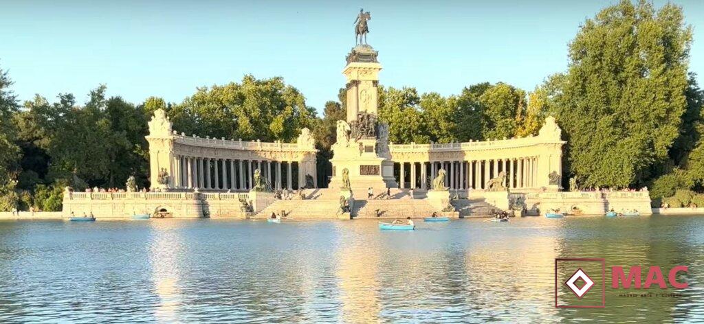 el Parque del Retiro de Madrid