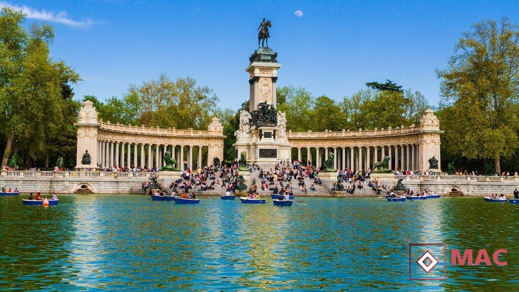 Los Parques y jardines de Madrid