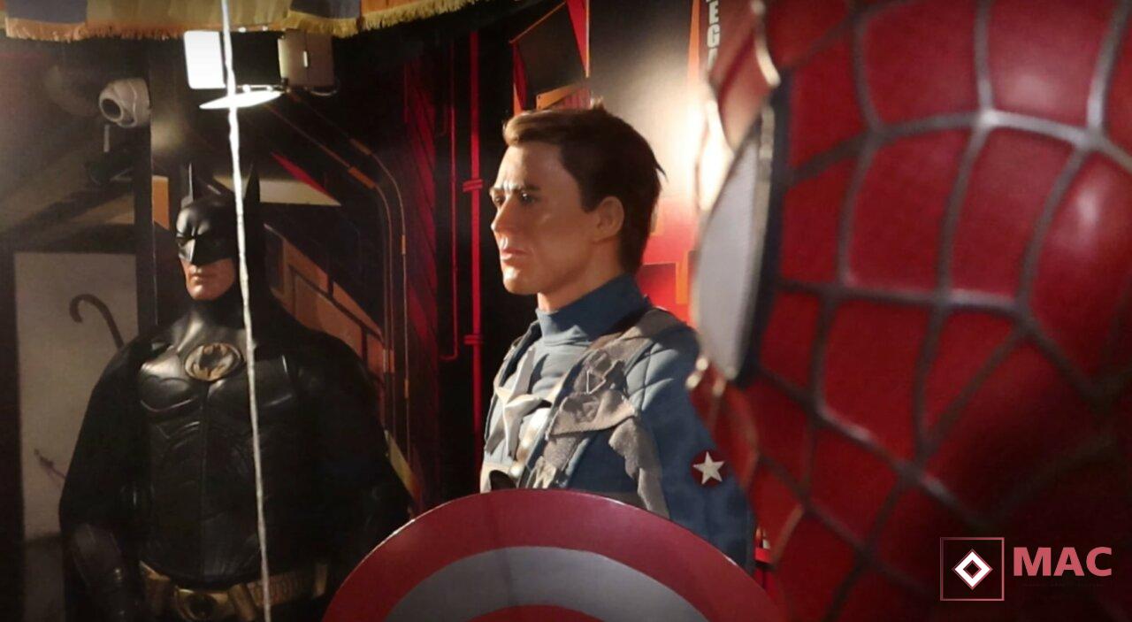 Figuras de Marvel a tamaño real en el Museo de Cera